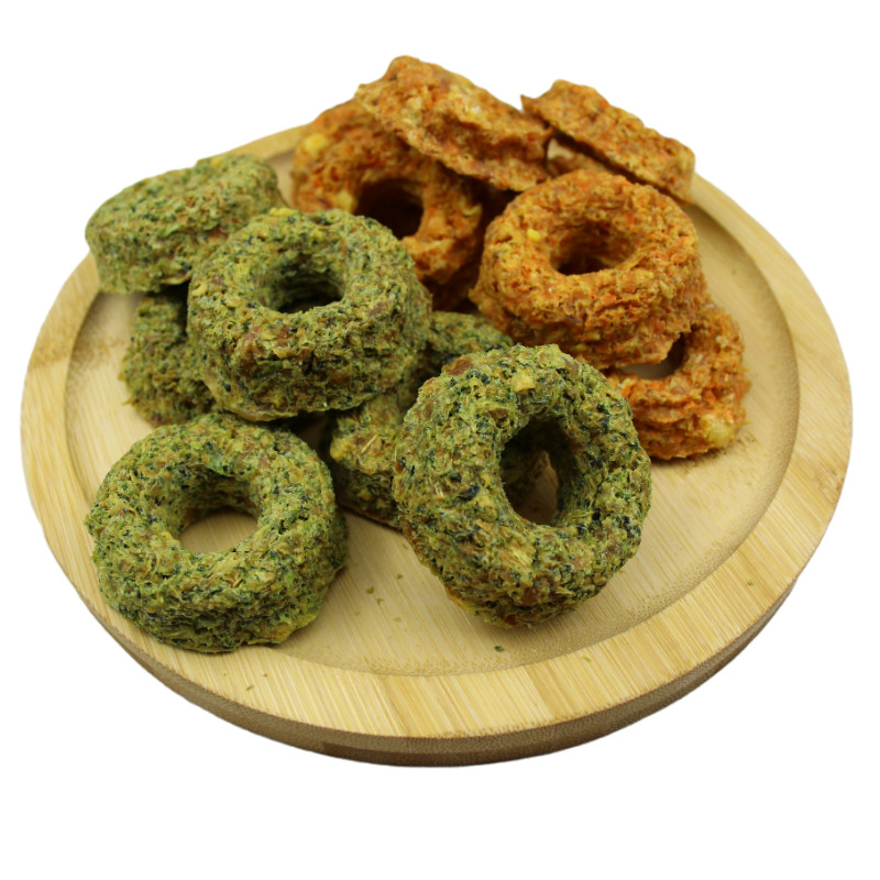 宠物狗狗零食磨牙甜甜圈狗零食小型犬比熊泰迪柯基鸡肉蔬菜营养
