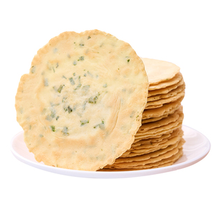 哥布林香葱薄片饼干咸味葱油薄脆煎饼办公室解馋零食休闲食品小吃
