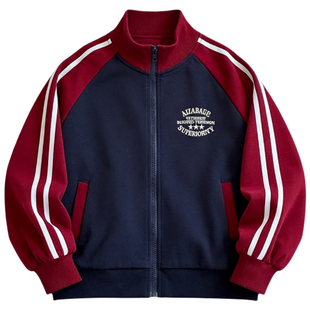 女孩外套秋季超好看高级感深秋加厚褂子中大童上衣女童宽松棒球服