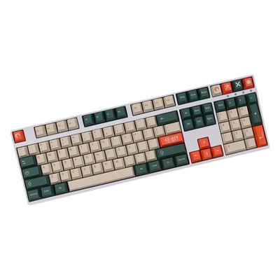 怪兽绿色原厂高度热升华键帽