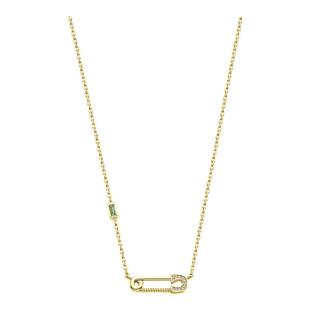 【官方正品】DAVENA蒂玮娜小别针项链女款高级轻奢小众生日送女友