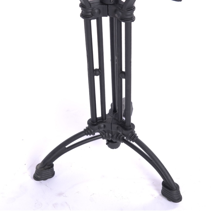 厂家直营咖啡厅西餐厅欧式古桌脚桌脚艺三脚桌架马蹄铸铁金属铁