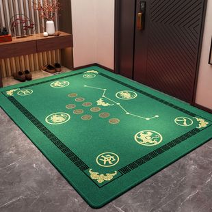 七星地垫开运风水脚垫比利时绒高档聚财入户门地垫防滑耐脏蹭土垫