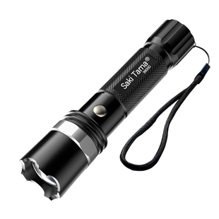 敢敢尼LED强光远射手电筒超亮可充电宿舍家用便携户外骑行巡逻灯