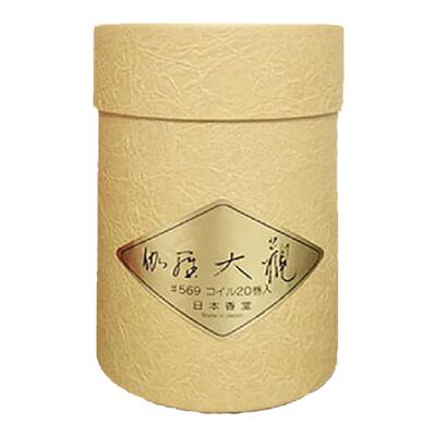 伽罗大观舒缓檀香盘香日本香堂