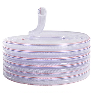 德国水管软管浇水浇菜4分软胶6分一寸塑料农用灌溉蛇皮浇地防爆管