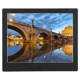 家用金属质感窄边电子相册智能相架方数码相框图片电影摆台播放器高清音乐显示器婚礼8寸10寸12寸15寸广告机