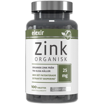 elexir矿物质锌片100粒