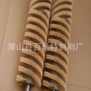 螺旋清洗除尘毛刷辊