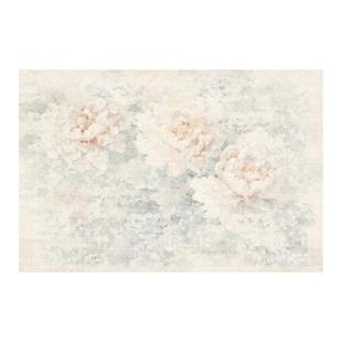 墙纸定制法式复古风花朵电视背景墙壁布无缝墙布全屋壁纸卧室壁画