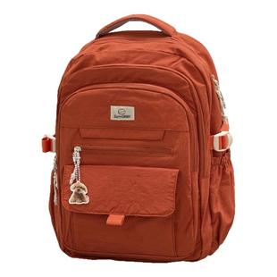 简约百搭ins书包女 日系校园初中女生高中学生双肩包大容量背包男