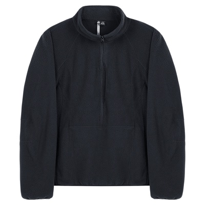 Polartec立领机能摇粒绒宽松卫衣