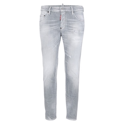 【7折】DSQUARED2/D2次方  男士时尚修身牛仔裤Skater