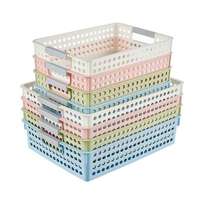 玩具杂物收纳筐塑料盒子长方形