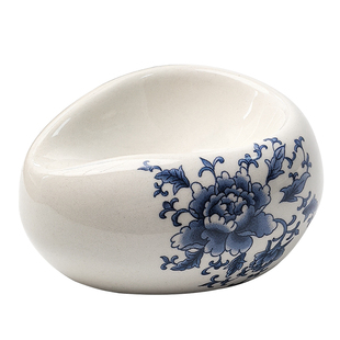 磐石陶瓷烟斗架青花瓷单位斗架烟斗托展示架男士个性创意烟具配件