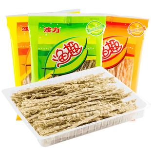波力渔趣原味40G*12袋小鱼干鱼丝原味海苔味柳丝鱼条海味特产小吃