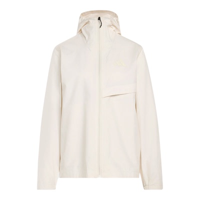 Adidas/阿迪达斯正品春秋女士户外防风运动连帽冲锋衣KG3238