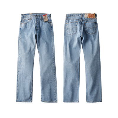 Levis/李维斯男士水洗直筒牛仔裤