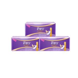 护舒宝隐型透气超薄卫生巾护垫无香72片*3包组合