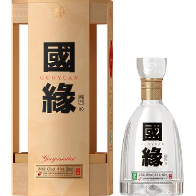 今世缘42度500ml四开国缘白酒