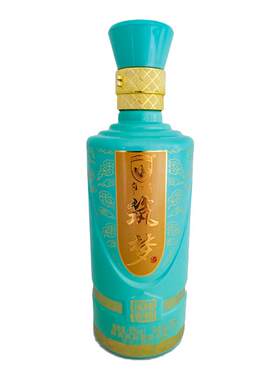 陕西凤香型纯粮食原浆瓶装酒52度500ml婚礼盒装雍山泉高粱白酒水