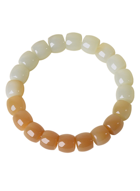 凤飞凰和田玉糖玉转运手串