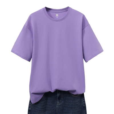 男女同款260g重磅短袖T恤真维斯