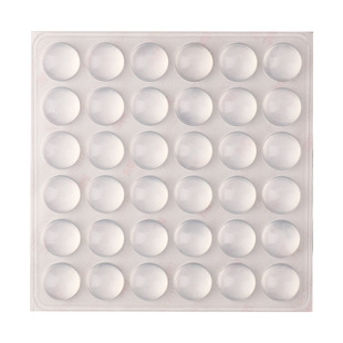 防撞颗粒贴家具防滑静音缓冲透明硅胶垫衣柜门板推拉移门防撞胶粒