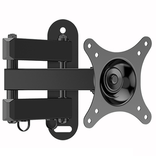 贝石电视机支架壁挂式可调节角度10-27英寸显示器专用360度旋转架