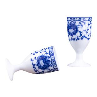 白酒杯陶瓷家用中式景德镇青花瓷酒具套装黄酒烈酒杯一口杯小酒盅
