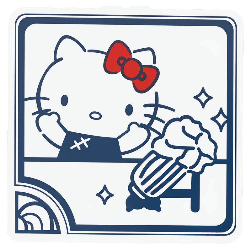 Kitty联名台北故宫陶瓷冰箱贴