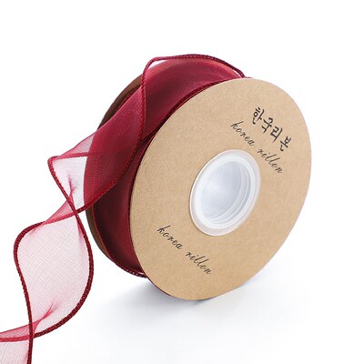 4cm鱼尾纱丝带鲜花包装织带