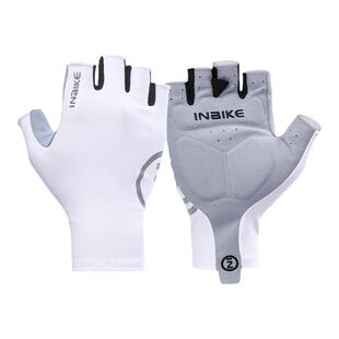 INBIKE骑行手套半指春夏季短指减震自行车公路山地车骑行装备男女