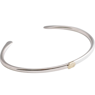 一休老银匠925纯银手工制作 BWL恶魔笑脸手镯手环