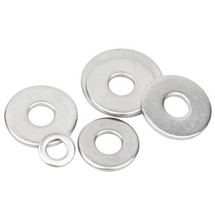 316不锈钢垫片304超薄金属螺丝平垫圈圆形加大加厚介子华司M2-M30