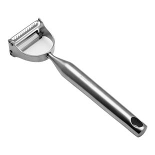 凌丰唯典不锈钢漏铲瓜刨削皮刀家用去皮神器多功能刮皮刀煎牛扒铲