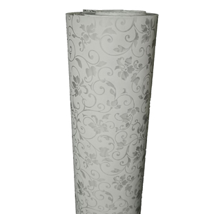 羊皮纸灯膜白色灯罩材料PVC胶片吸顶灯透光纸镂空花格家装修灯片