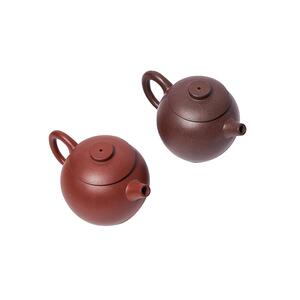 「上下」紫砂具轮壶茶具