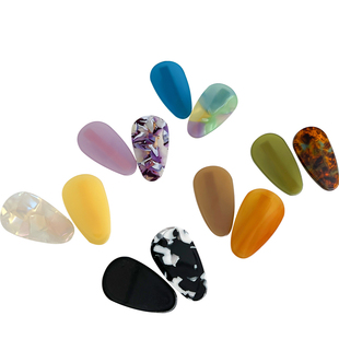 醋酸蓝色发夹小众BB夹卡子发卡侧边刘海碎发夹夹子头饰边夹发饰