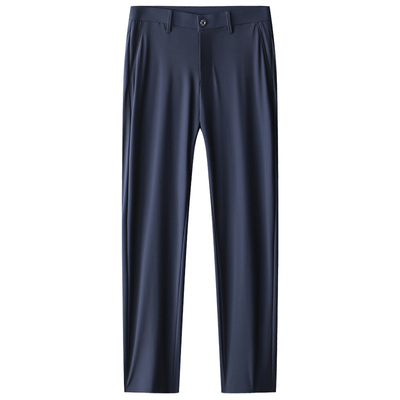 罗蒙夏季薄款商务高弹免烫休闲裤