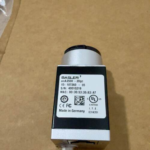 【请询价】巴斯勒工业，型号acA2500-20gc，德国原装，全新