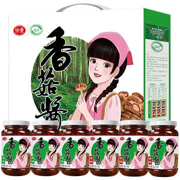 仲景香菇酱团购礼盒230g*6拌饭拌面酱