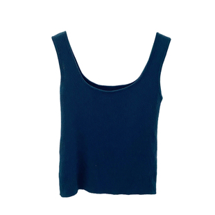 燕麦色U领内搭吊带背心女外穿白色针织打底2026春夏新款无袖上衣