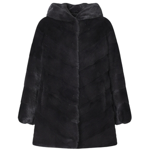 【水貂毛】CADIDL卡迪黛尔商场同款年冬季气质保暖皮草裘皮外套