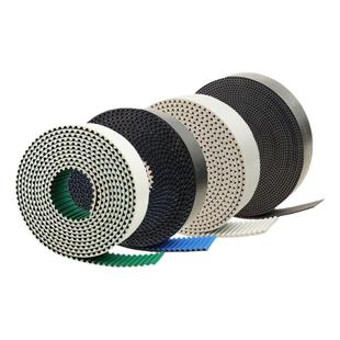 pu同步带皮带S3M8M5MXLXH AT10聚氨酯开口传动带环形钢丝双面齿带