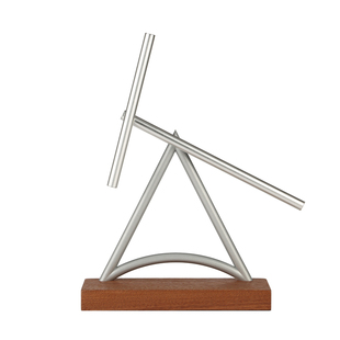 牛顿摆钢铁侠混沌摆永动机摆件高端创意商务礼品桌面摆件反重力摆