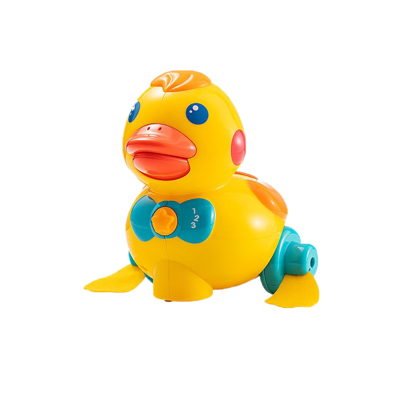 澳贝乖乖小鸭下蛋学爬行玩具