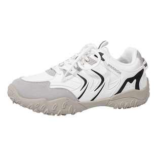 回力女鞋登山鞋女款徒步户外轻便软底防滑防水旅游透气白色运动鞋