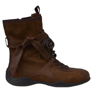 CHENZIIL 换季清C 拳击靴美拉德短靴 2025秋冬磨砂牛皮复古短靴