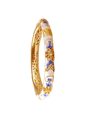 颜淡中式女款珐琅彩手镯高档礼品